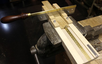 Slotting a  fretboard