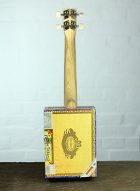 Cigar Box Ukulele - Back