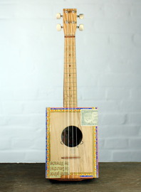 Cigar Box Ukulele - Front